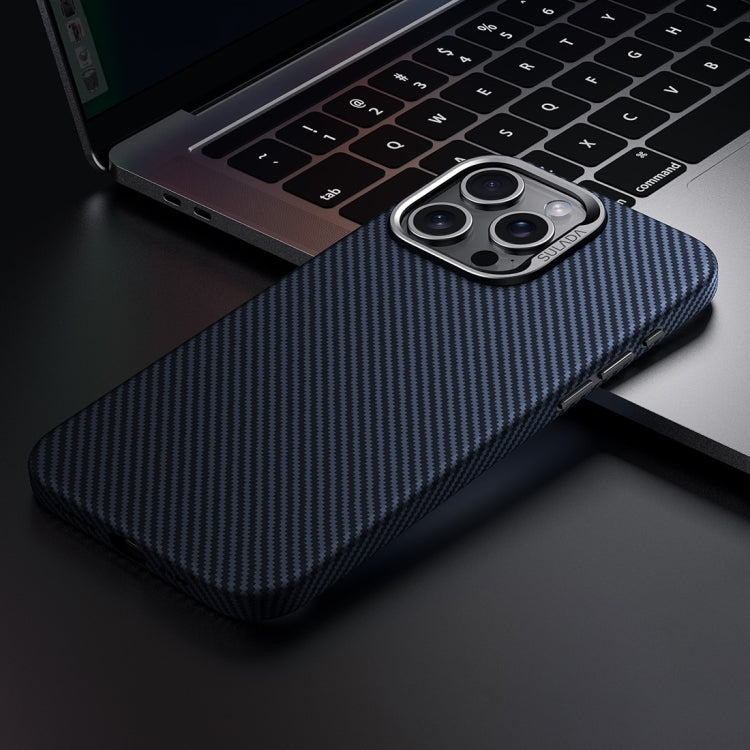 Custodia antiurto per telefono SULADA 600D Kevlar Texture PC, For iPhone 15 Pro Max, For iPhone 15 Pro, For iPhone 15, For iPhone 14, For iPhone 14 Pro, For iPhone 14 Pro Max