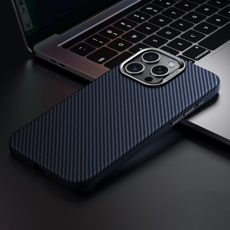 Custodia antiurto per telefono SULADA 600D Kevlar Texture PC, For iPhone 15 Pro Max, For iPhone 15 Pro, For iPhone 15, For iPhone 14, For iPhone 14 Pro, For iPhone 14 Pro Max