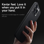 Custodia antiurto per telefono SULADA 600D Kevlar Texture PC, For iPhone 18 Pro, For iPhone 18 Pro Max, For iPhone 17 Pro Max, For iPhone 17 Pro, For iPhone 17, For iPhone Air