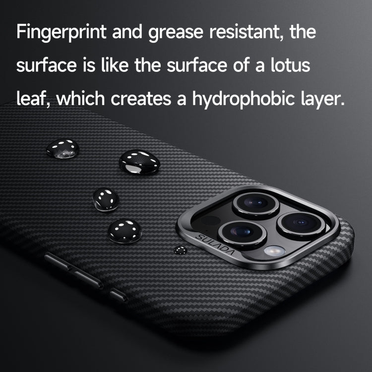 Custodia antiurto per telefono SULADA 600D Kevlar Texture PC, For iPhone 18 Pro, For iPhone 18 Pro Max, For iPhone 17 Pro Max, For iPhone 17 Pro, For iPhone 17, For iPhone Air