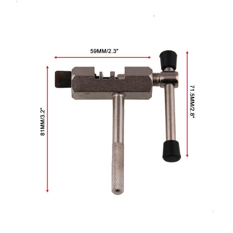 Strumento per la rimozione del perno del collegamento del rivetto di riparazione dell'interruttore dello separatore della catena della bicicletta per mountain bike, MB-XBL040-S