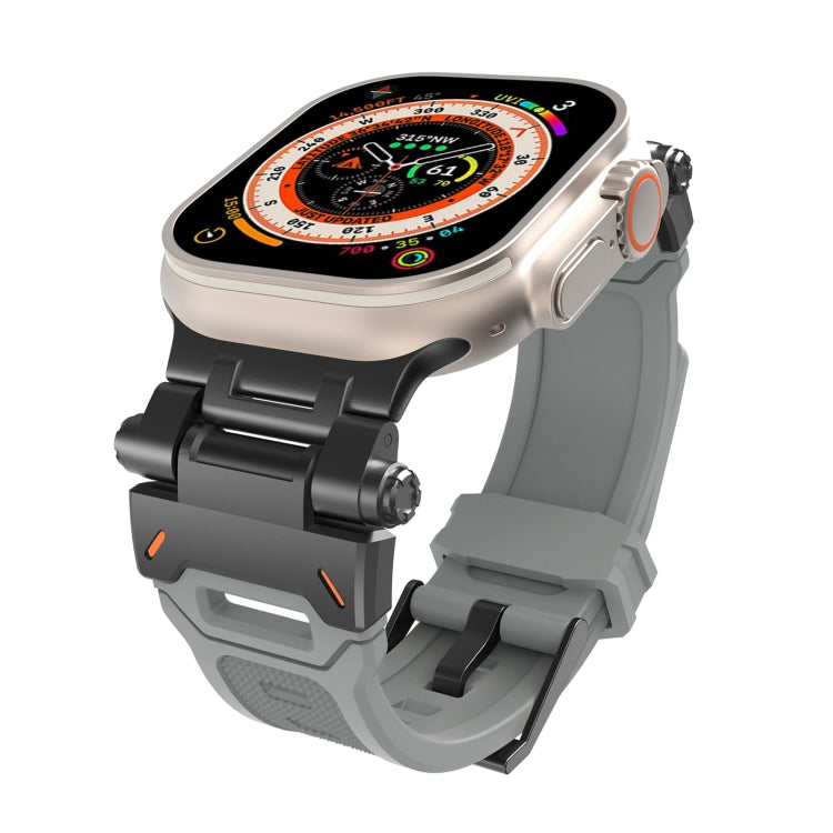 Cinturino per orologio in TPU con connettore in acciaio inossidabile, For Apple Watch SE 2023 44mm