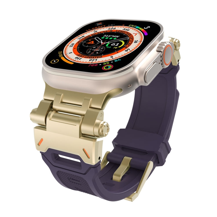 Cinturino per orologio in TPU con connettore in acciaio inossidabile, For Apple Watch SE 2023 44mm