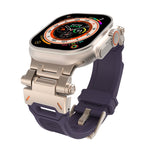 Cinturino per orologio in TPU con connettore in acciaio inossidabile, For Apple Watch SE 2023 44mm