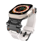 Cinturino per orologio in TPU con connettore in acciaio inossidabile, For Apple Watch Ultra 49mm