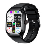 Lo smartwatch con schermo TFT da 2,01 pollici LEMFO LT10 supporta chiamate Bluetooth/monitoraggio della salute, Steel Strap, Silicone Strap