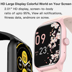 Lo smartwatch con schermo TFT da 2,01 pollici LEMFO LT10 supporta chiamate Bluetooth/monitoraggio della salute, Steel Strap, Silicone Strap