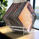 YX107 Espositore per dischi in vinile acrilico, Acrylic