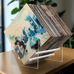 YX107 Espositore per dischi in vinile acrilico, Acrylic