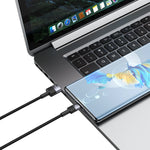 Cavo dati USB a USB-C 3A 1,2 m lega alluminio