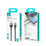 Cavo dati USB a USB-C 3A 1,2 m lega alluminio
