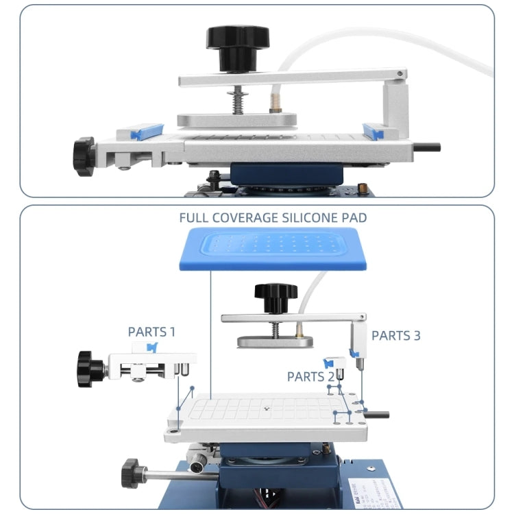 Kaisi 946 Max Dual Vacuum Pump LCD Separator Rotary Thermal Machine, US Plug, EU Plug, UK Plug