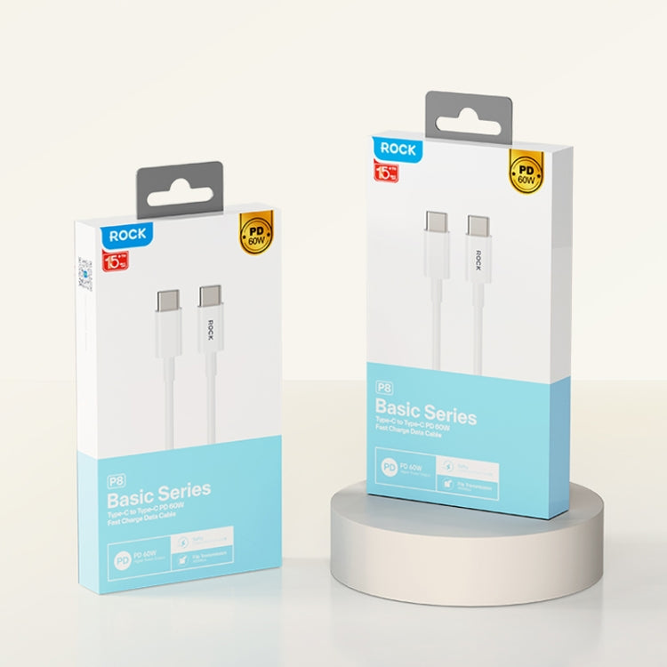 Cavo ricarica rapida USB-C 1m ROCK P8 Prime 27W