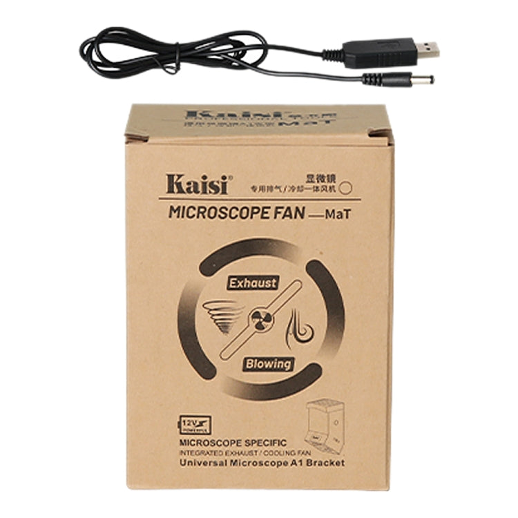 Kaisi MaT Adjustable Angle Smoke Exhaust Fan Fit for 6565/7045/7050 Series Microscopes, Kaisi MaT