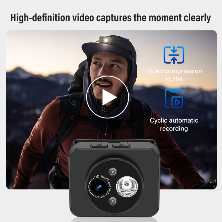 D8 Telecamera 1080P con LED e sensore movimento