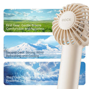 Mini ventilatore portatile a bolle d'aria ROCK YW-DC03