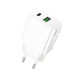 Adattatore caricabatterie ROCK T43 PD 20W doppia porta USB-A+USB-