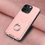 Custodia per cellulare con porta carte ad anello R20, For iPhone 15 Pro Max, For iPhone 15 Pro, For iPhone 15 Plus, For iPhone 15