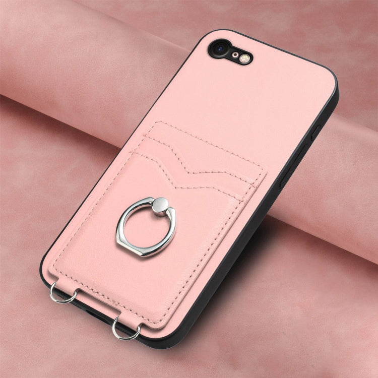 Custodia per cellulare con porta carte ad anello R20, For iPhone SE 2022 / SE 2020 / 8, For iPhone 13 Pro Max, For iPhone 13 Pro, For iPhone 13