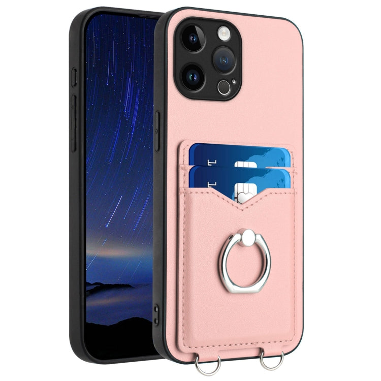 Custodia per cellulare con porta carte ad anello R20, For iPhone SE 2022 / SE 2020 / 8, For iPhone 13 Pro Max, For iPhone 13 Pro, For iPhone 13