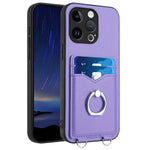 Custodia per cellulare con porta carte ad anello R20, For iPhone SE 2022 / SE 2020 / 8, For iPhone 13 Pro Max, For iPhone 13 Pro, For iPhone 13