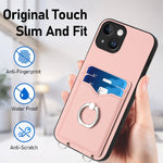 Custodia per cellulare con porta carte ad anello R20, For iPhone 13 mini, For iPhone 12, For iPhone 12 Pro Max, For iPhone 12 Pro