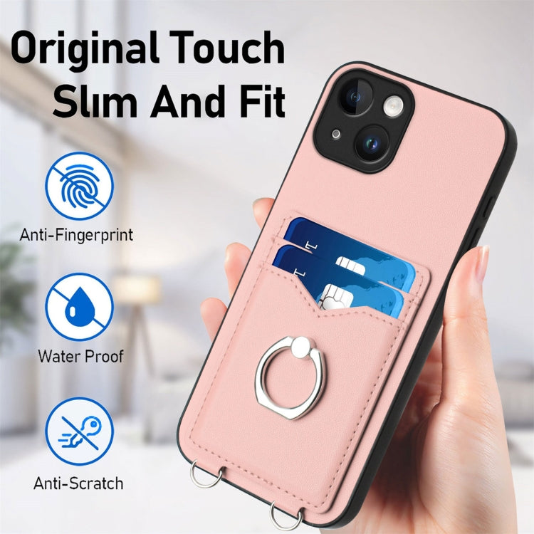 Custodia per cellulare con porta carte ad anello R20, For iPhone 13 mini, For iPhone 12, For iPhone 12 Pro Max, For iPhone 12 Pro