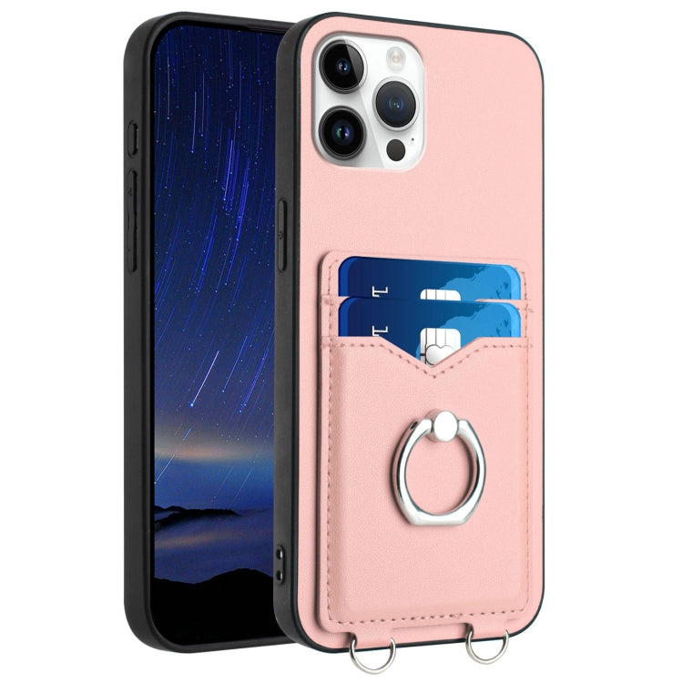 Custodia per cellulare con porta carte ad anello R20, For iPhone 13 mini, For iPhone 12, For iPhone 12 Pro Max, For iPhone 12 Pro