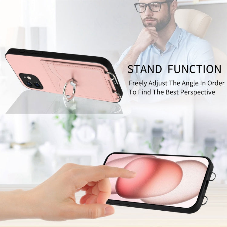 Custodia per cellulare con porta carte ad anello R20, For iPhone 12 mini, For iPhone 11 Pro Max, For iPhone 11, For iPhone 11 Pro