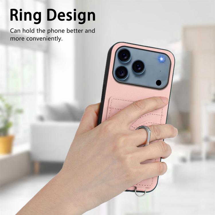 Custodia per cellulare con porta carte ad anello R20, For iPhone 17 Pro Max, For iPhone 17 Pro, For iPhone 17, For iPhone Air