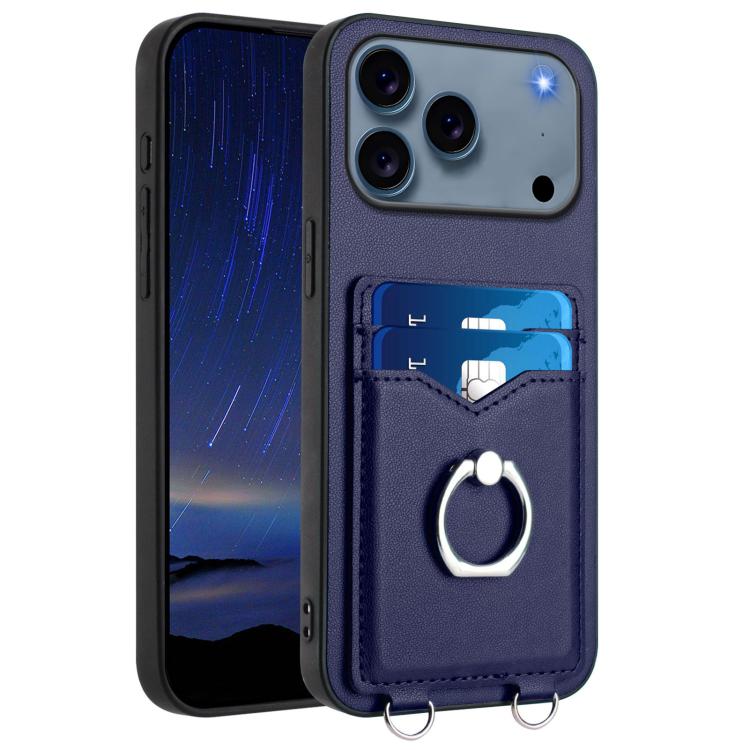 Custodia per cellulare con porta carte ad anello R20, For iPhone 17 Pro Max, For iPhone 17 Pro, For iPhone 17, For iPhone Air