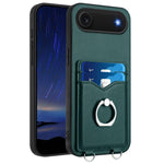 Custodia per cellulare con porta carte ad anello R20, For iPhone 17 Pro Max, For iPhone 17 Pro, For iPhone 17, For iPhone Air