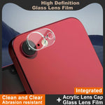 Pellicola per lenti in vetro integrata ad alta definizione imak, For iPhone 16e / 17e, For iPhone 17 Pro Max, For iPhone 17 Pro, For iPhone 17, For iPhone Air, For iPhone 16 Pro / 16 Pro Max, For iPhone 16 / 16 Plus