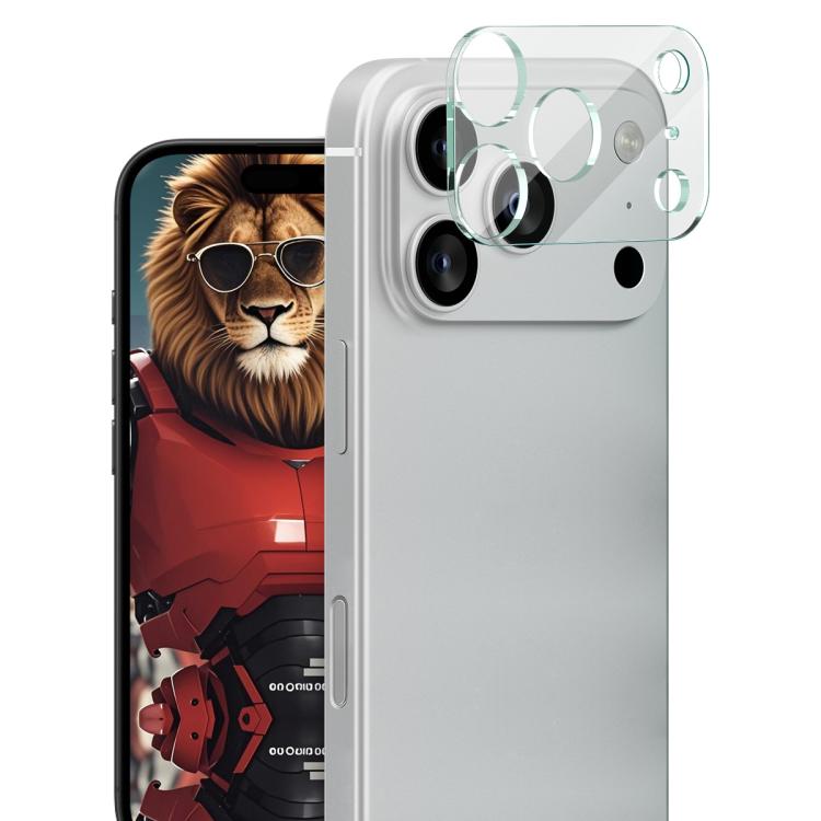 Pellicola per lenti in vetro integrata ad alta definizione imak, For iPhone 16e / 17e, For iPhone 17 Pro Max, For iPhone 17 Pro, For iPhone 17, For iPhone Air, For iPhone 16 Pro / 16 Pro Max, For iPhone 16 / 16 Plus
