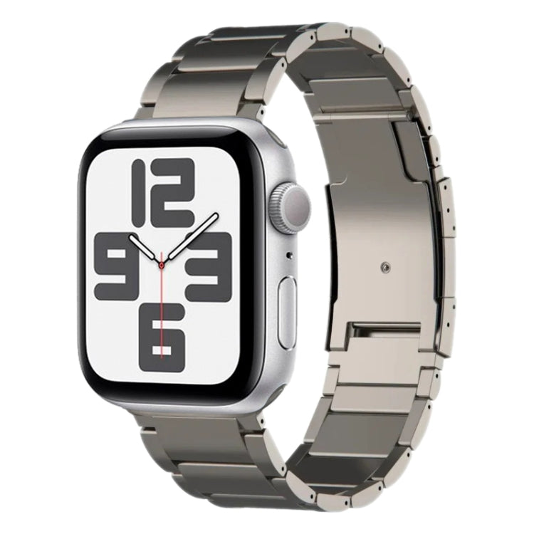 Cinturino per orologio in metallo titanio, For Apple Watch Series 10 46mm, For Apple Watch Series 10 42mm, For Apple Watch SE 2023 44mm, For Apple Watch SE 2023 40mm, For Apple Watch Ultra 2 49mm, For Apple Watch Series 9 45mm