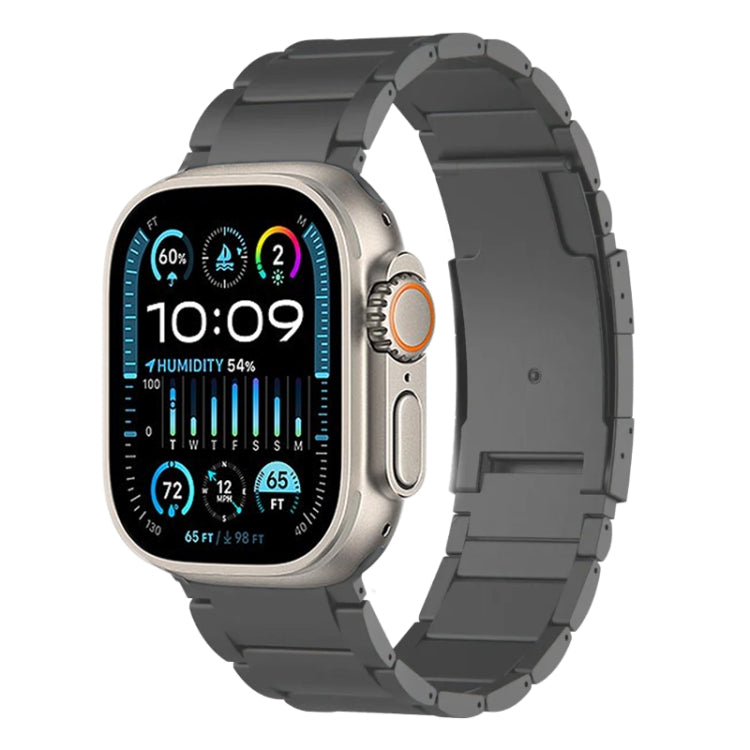 Cinturino per orologio in metallo titanio, For Apple Watch Series 10 46mm, For Apple Watch Series 10 42mm, For Apple Watch SE 2023 44mm, For Apple Watch SE 2023 40mm, For Apple Watch Ultra 2 49mm, For Apple Watch Series 9 45mm