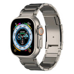 Cinturino per orologio in metallo titanio, For Apple Watch Series 9 41mm, For Apple Watch Ultra 49mm, For Apple Watch Series 8 41mm, For Apple Watch Series 8 45mm, For Apple Watch SE 2022 40mm, For Apple Watch SE 2022 44mm