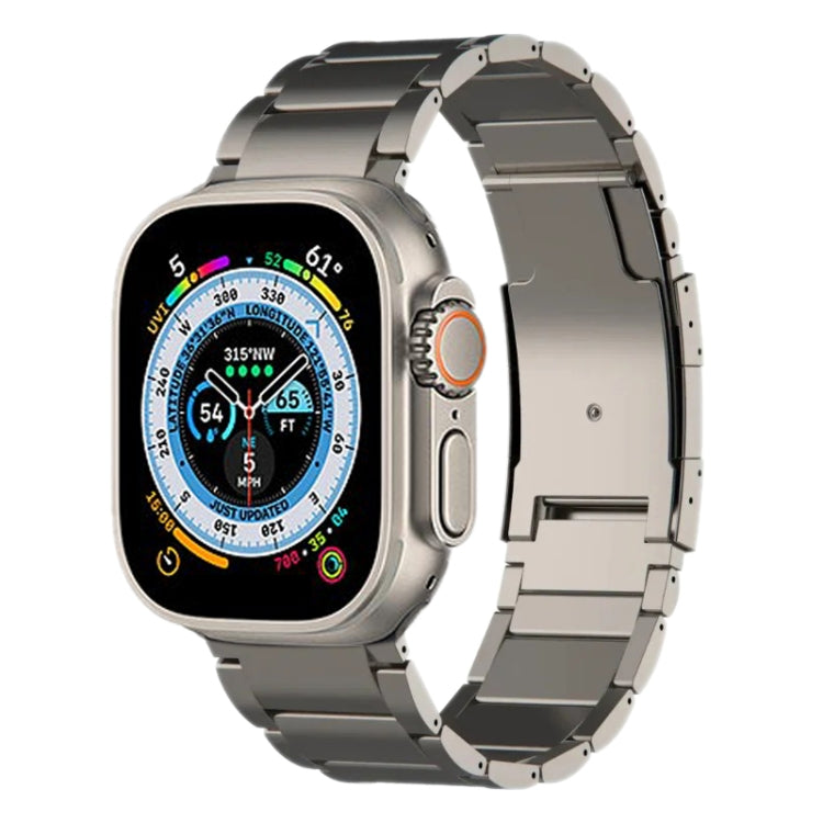 Cinturino per orologio in metallo titanio, For Apple Watch Series 9 41mm, For Apple Watch Ultra 49mm, For Apple Watch Series 8 41mm, For Apple Watch Series 8 45mm, For Apple Watch SE 2022 40mm, For Apple Watch SE 2022 44mm