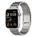 Cinturino per orologio in metallo titanio, For Apple Watch Series 9 41mm, For Apple Watch Ultra 49mm, For Apple Watch Series 8 41mm, For Apple Watch Series 8 45mm, For Apple Watch SE 2022 40mm, For Apple Watch SE 2022 44mm