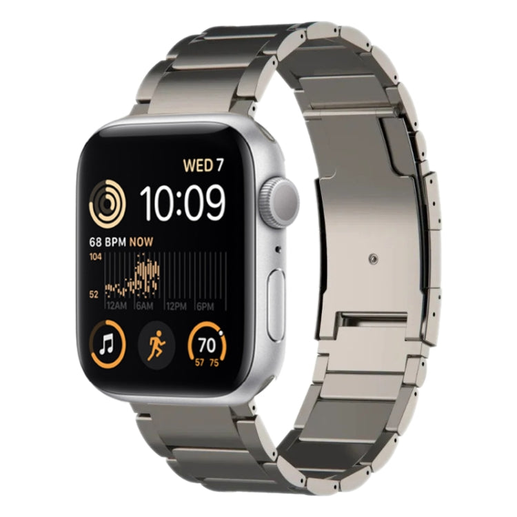Cinturino per orologio in metallo titanio, For Apple Watch Series 9 41mm, For Apple Watch Ultra 49mm, For Apple Watch Series 8 41mm, For Apple Watch Series 8 45mm, For Apple Watch SE 2022 40mm, For Apple Watch SE 2022 44mm