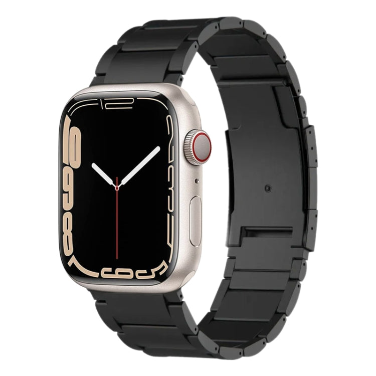 Cinturino per orologio in metallo titanio, For Apple Watch Series 7 41mm, For Apple Watch Series 7 45mm, For Apple Watch SE 40mm, For Apple Watch SE 44mm, For Apple Watch Series 6 40mm, For Apple Watch Series 6 44mm
