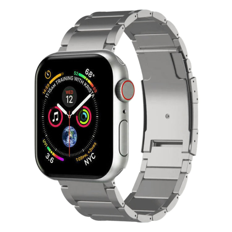 Cinturino per orologio in metallo titanio, For Apple Watch Series 7 41mm, For Apple Watch Series 7 45mm, For Apple Watch SE 40mm, For Apple Watch SE 44mm, For Apple Watch Series 6 40mm, For Apple Watch Series 6 44mm