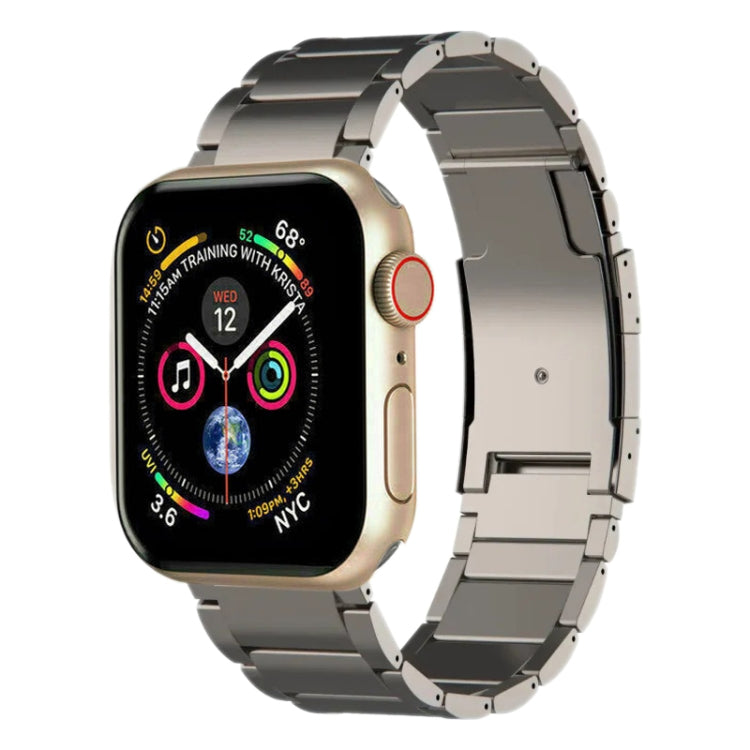 Cinturino per orologio in metallo titanio, For Apple Watch Series 7 41mm, For Apple Watch Series 7 45mm, For Apple Watch SE 40mm, For Apple Watch SE 44mm, For Apple Watch Series 6 40mm, For Apple Watch Series 6 44mm