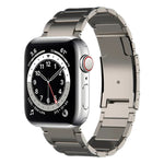 Cinturino per orologio in metallo titanio, For Apple Watch Series 7 41mm, For Apple Watch Series 7 45mm, For Apple Watch SE 40mm, For Apple Watch SE 44mm, For Apple Watch Series 6 40mm, For Apple Watch Series 6 44mm