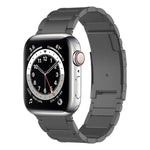 Cinturino per orologio in metallo titanio, For Apple Watch Series 7 41mm, For Apple Watch Series 7 45mm, For Apple Watch SE 40mm, For Apple Watch SE 44mm, For Apple Watch Series 6 40mm, For Apple Watch Series 6 44mm