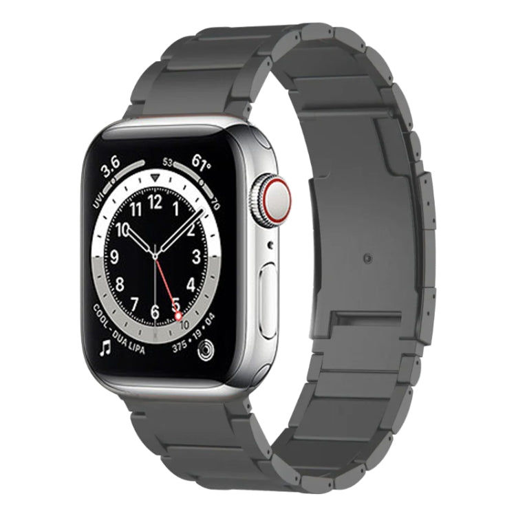 Cinturino per orologio in metallo titanio, For Apple Watch Series 7 41mm, For Apple Watch Series 7 45mm, For Apple Watch SE 40mm, For Apple Watch SE 44mm, For Apple Watch Series 6 40mm, For Apple Watch Series 6 44mm