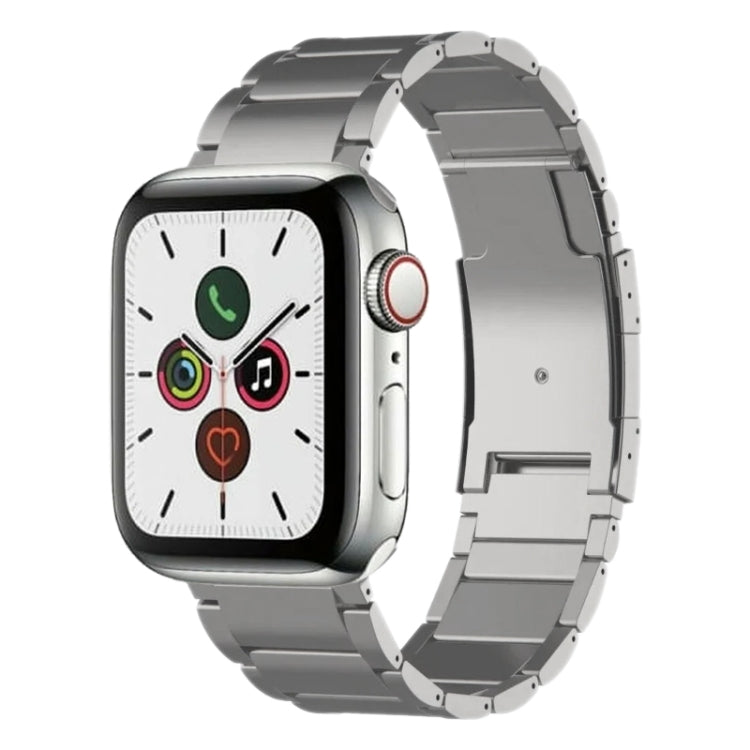 Cinturino per orologio in metallo titanio, For Apple Watch Series 5 44mm, For Apple Watch Series 5 40mm, For Apple Watch Series 4 44mm, For Apple Watch Series 4 40mm, For Apple Watch Series 3 38mm, For Apple Watch Series 3 42mm