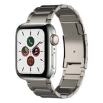 Cinturino per orologio in metallo titanio, For Apple Watch Series 5 44mm, For Apple Watch Series 5 40mm, For Apple Watch Series 4 44mm, For Apple Watch Series 4 40mm, For Apple Watch Series 3 38mm, For Apple Watch Series 3 42mm
