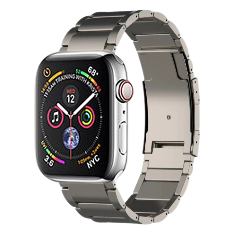 Cinturino per orologio in metallo titanio, For Apple Watch Series 5 44mm, For Apple Watch Series 5 40mm, For Apple Watch Series 4 44mm, For Apple Watch Series 4 40mm, For Apple Watch Series 3 38mm, For Apple Watch Series 3 42mm