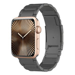 Cinturino per orologio in metallo titanio, For Apple Watch Series 10 46mm, For Apple Watch Series 10 42mm, For Apple Watch SE 2023 44mm, For Apple Watch SE 2023 40mm, For Apple Watch Ultra 2 49mm, For Apple Watch Series 9 45mm